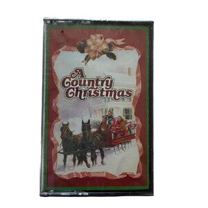 Vintage A Country Christmas Audio Music Cassette Holiday Songs 1992 New u